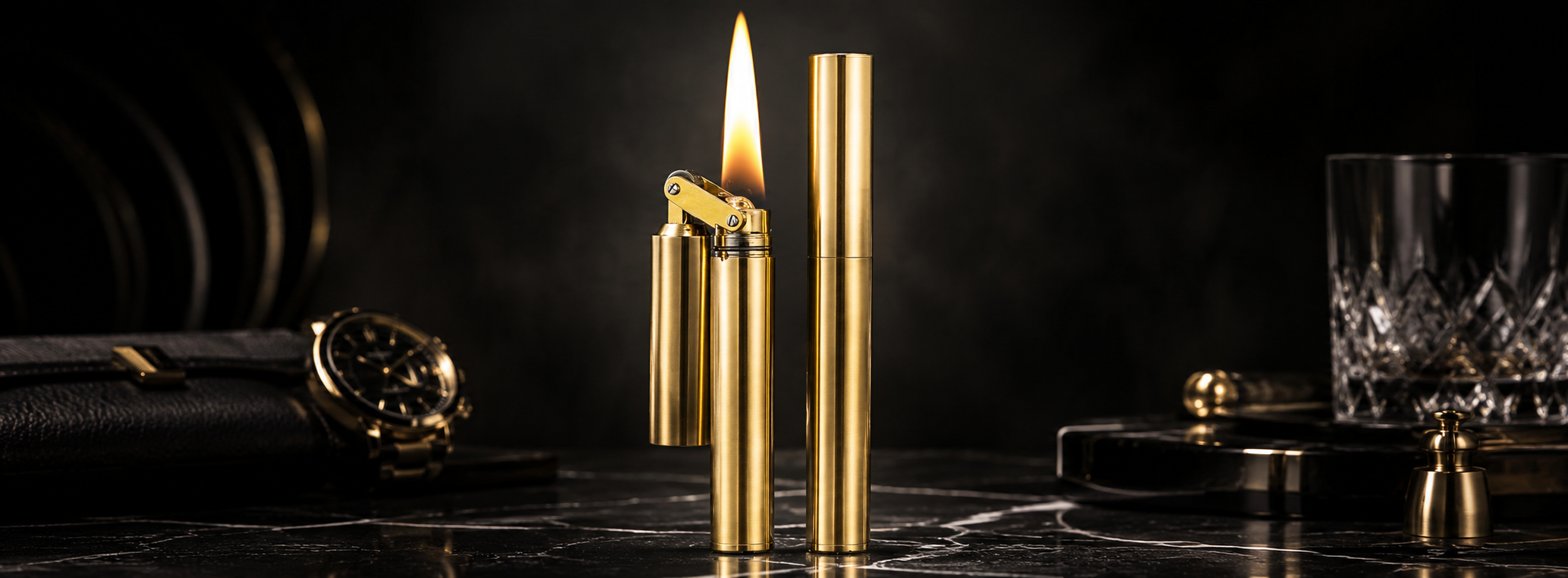 Premium Gold
 Nunchaku Lighter Banner