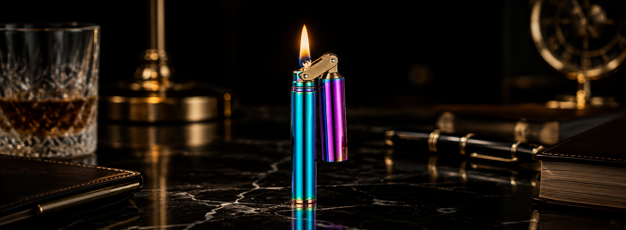 Premium purple
 Nunchaku Lighter Banner