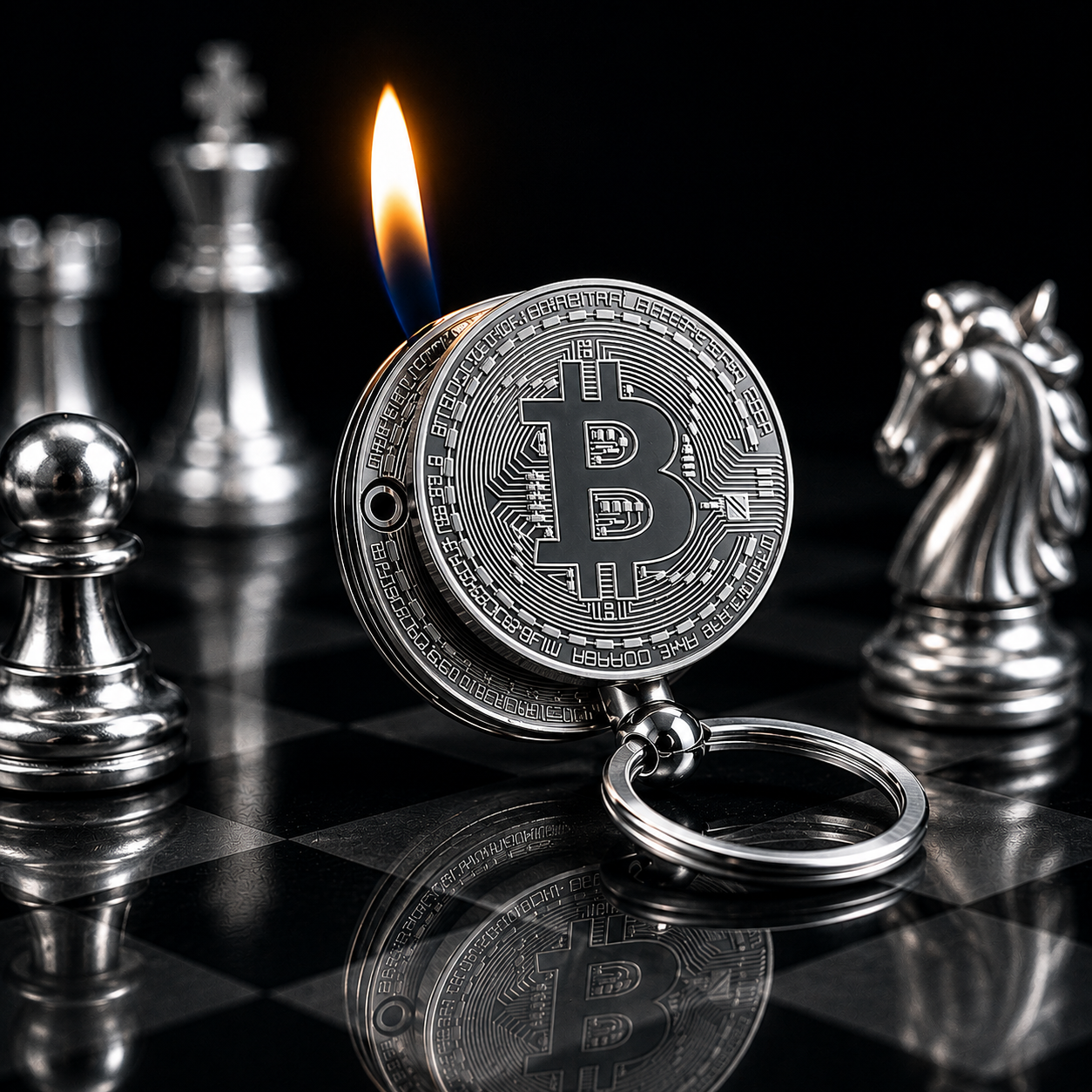 smokeking  bitcoin lighters