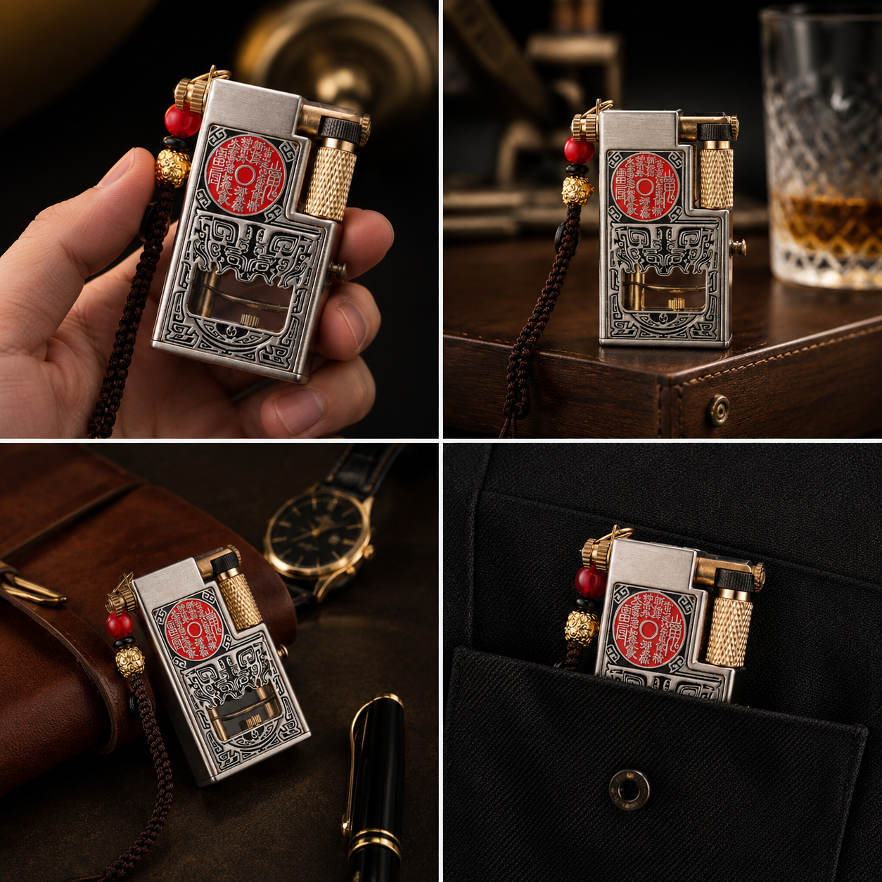 Chief Talisman Brushed   Silver
  
 
    Chief   Lighter