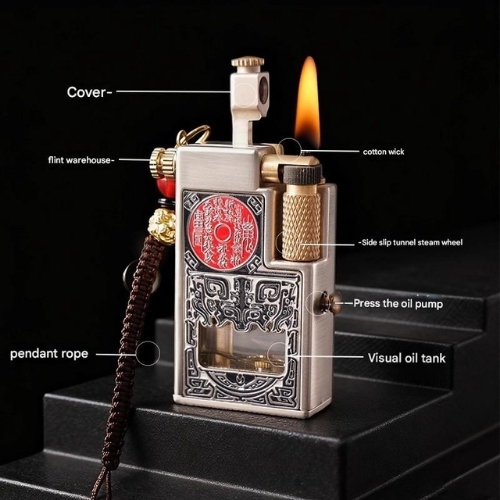 Chief Talisman Brushed   Silver
  
 
    Chief   Lighter