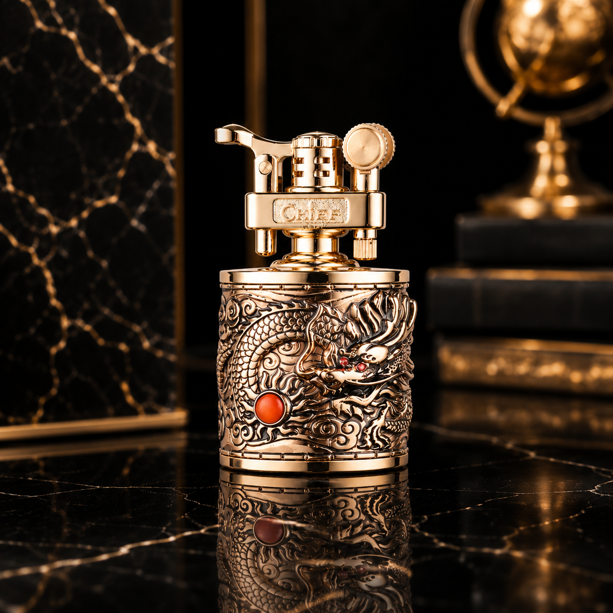 Chief Xiangyun Dragon Gold
  
 
    Chief   Lighter