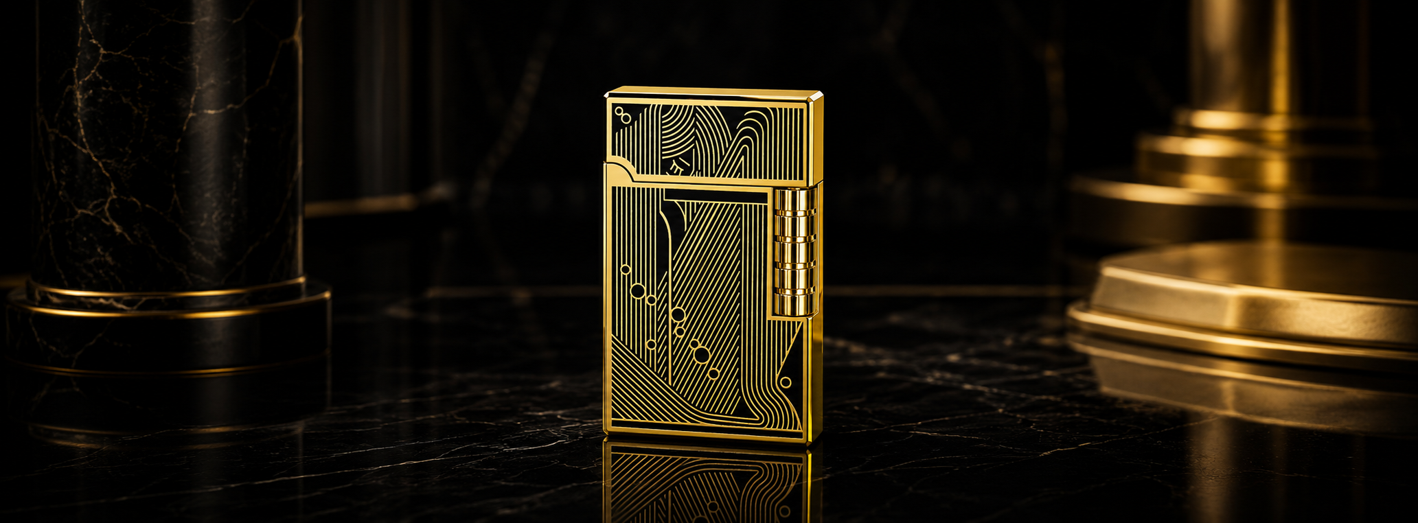 Premium Inspired Black-gold 
    Sanji Lighter Banner