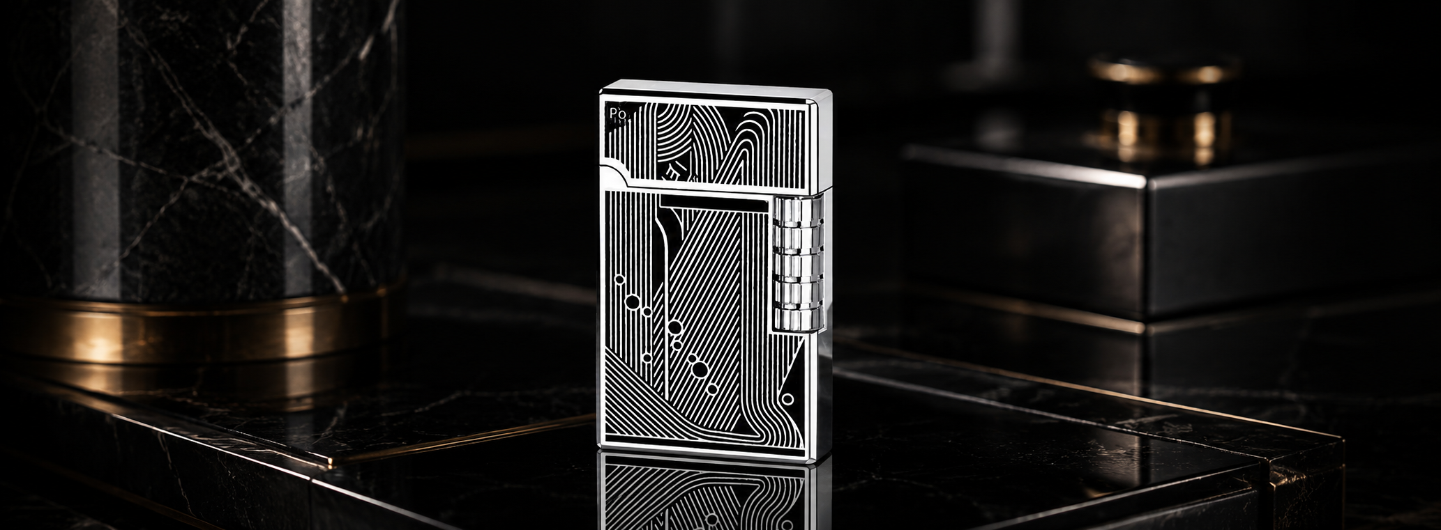 Premium  Sanji   black-silver
    Sanji Lighter Banner