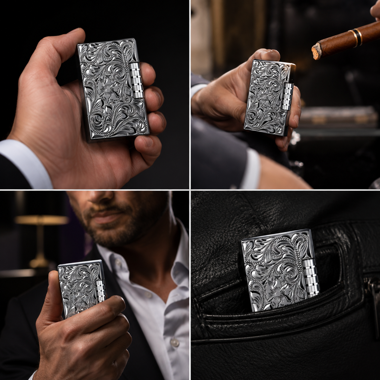InspiMidnight Black Engrave  Midnight Black Engrave  
    Sanji   Lighter