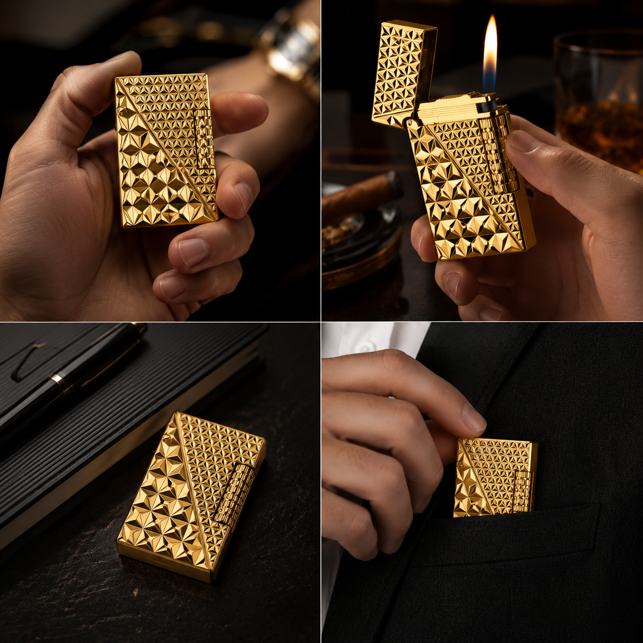 Diamond-Cut gold
 Sanji   Lighter