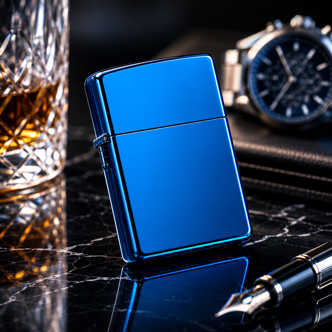 Blue Zorro  Lighter
