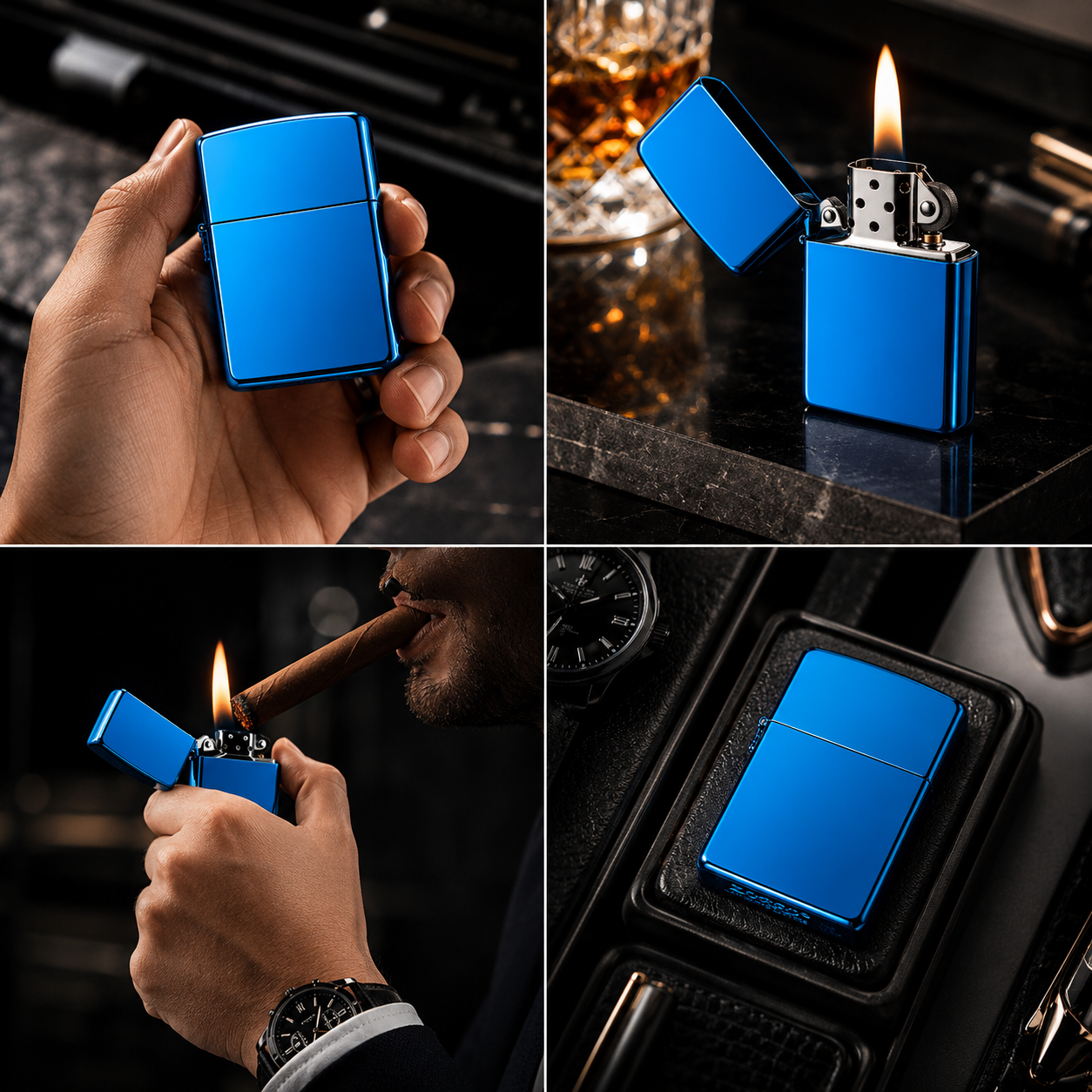 Blue Zorro  Lighter