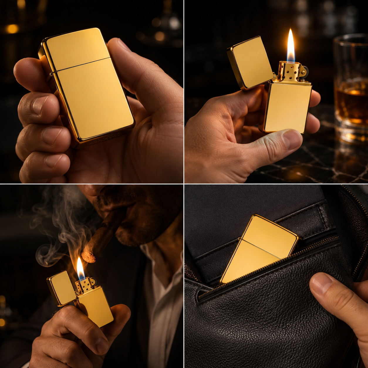Gold Zorro   Lighter
