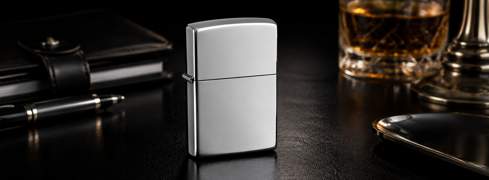 Premium Gold Zorro Lighter Banner