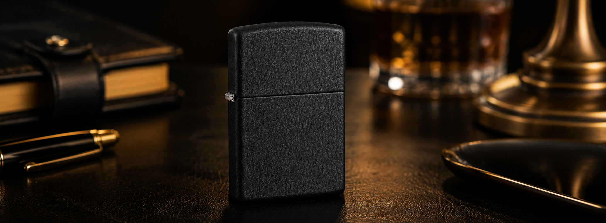 Premium Gold Zorro Lighter Banner
