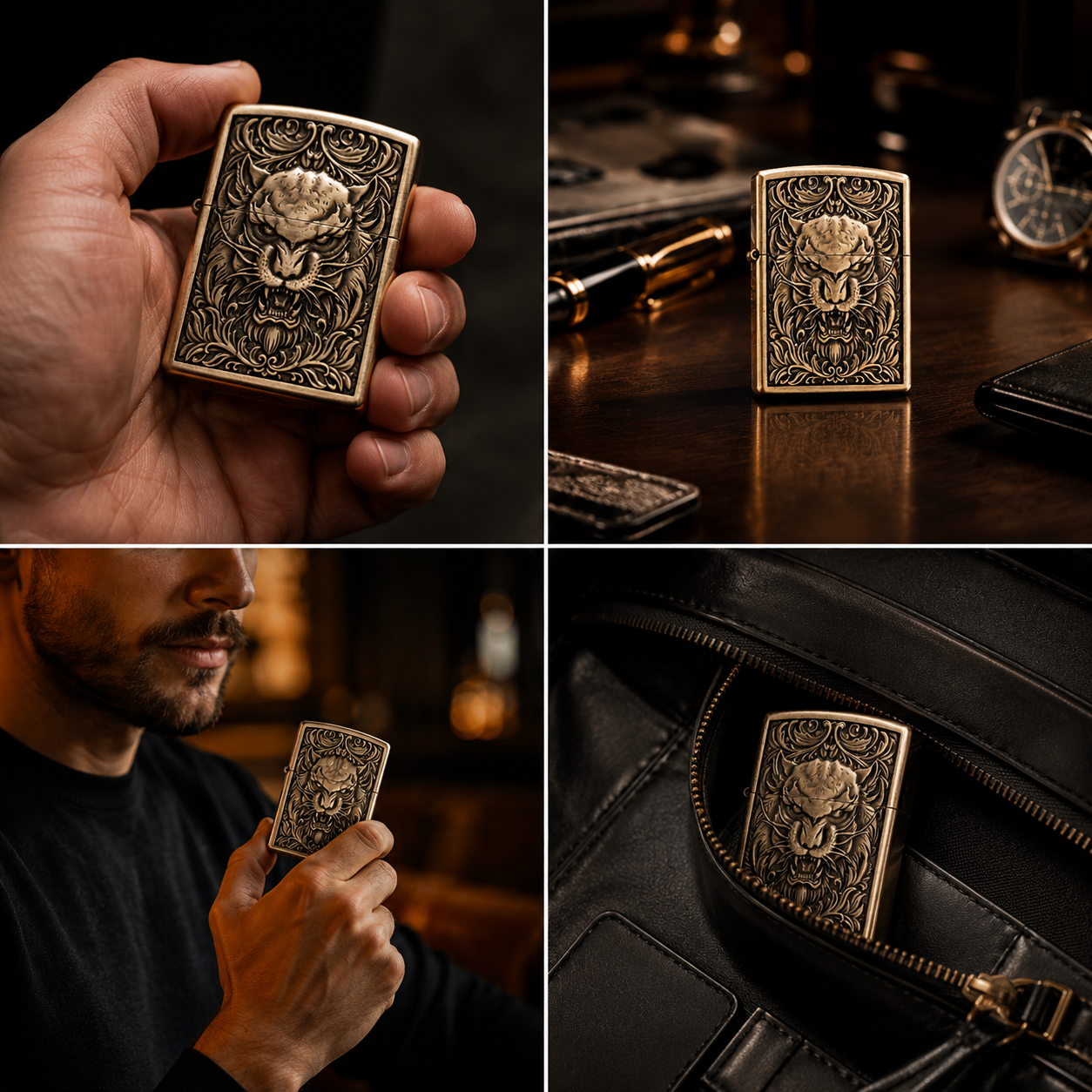 Zorro Tiger Dragon Gold
  
 
    Zorro   Lighter