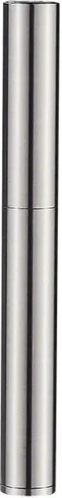 Smoke King Kerosene Lighter – Refillable Silver Stick Lighter & Retro Brass Body Open Flame Windproof Pocket Lighter for Men