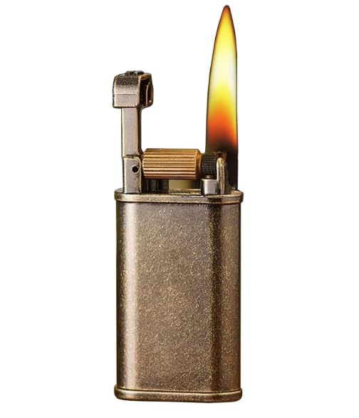 Smoke King Vintage Antique Style Lighter Pocket Lighter  (vintage-gold)