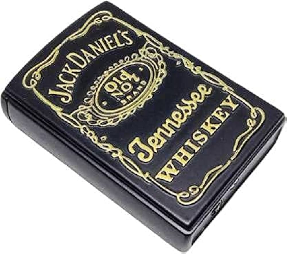 Daniels Whiskey Old No 7 Pocket Cigarette Lighter