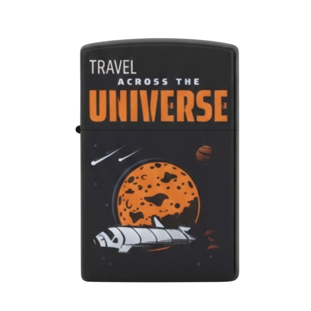 Smoke King Brass Travel Across the Universe Windproof Classic Lighter | (Zorro Original) Refillable Lighter | Men's Gift (Fuel Not Included)