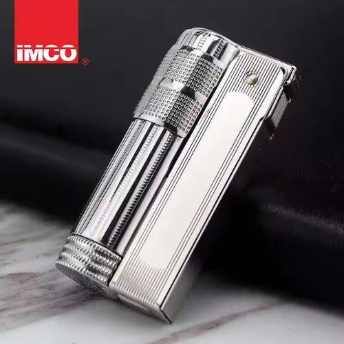 Smoke King Classical IMCO Vintage Genuine Old Gasoline Lighter Metal.