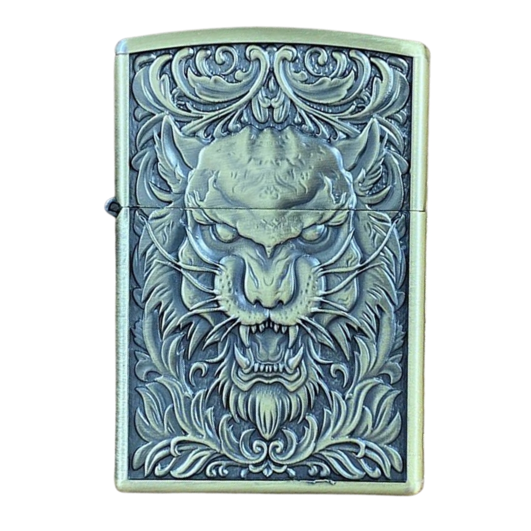 Original Zorro Tiger Engrave Lighter