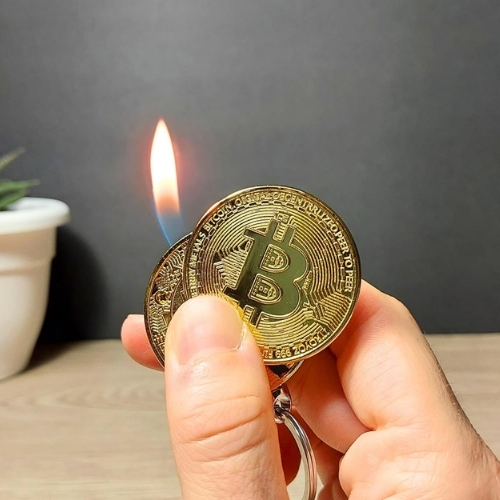 smokeking  bitcoin lighters