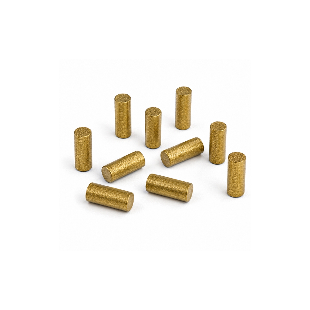 Premium Lighter Flints – Portable Refill Pocket Pack: 10 Pcs Heavy Duty Gold Replacement Flints, Compatible with Zippo