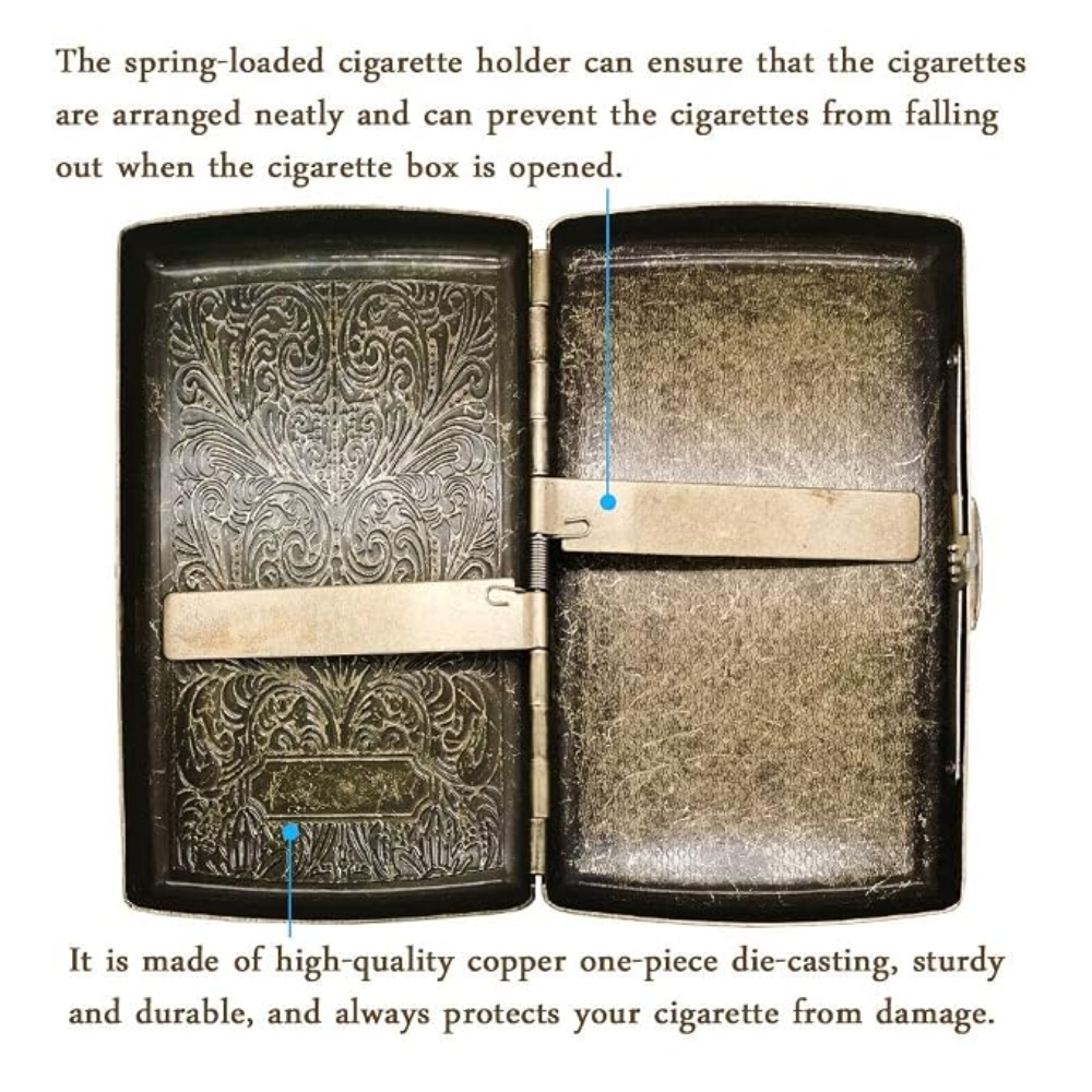 Vintage Slim Metal Case