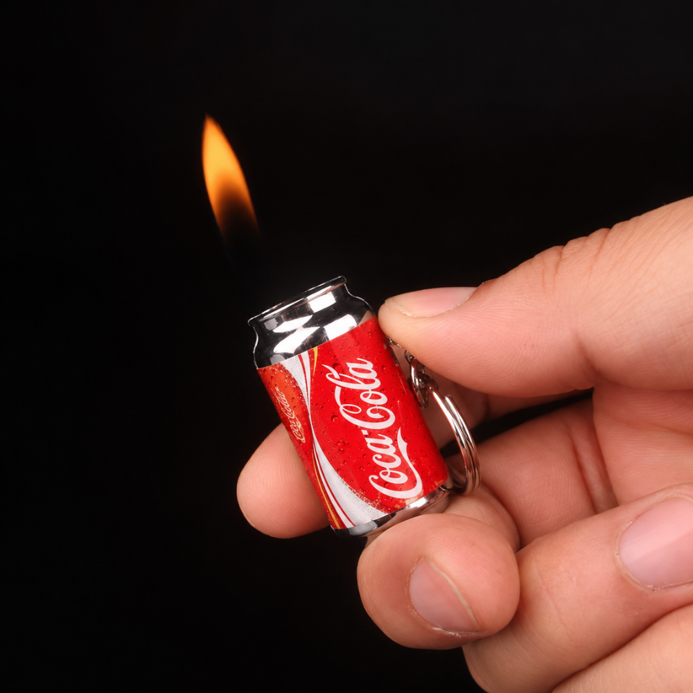 Coca-Cola Design Keychain Lighter (Single Pic)