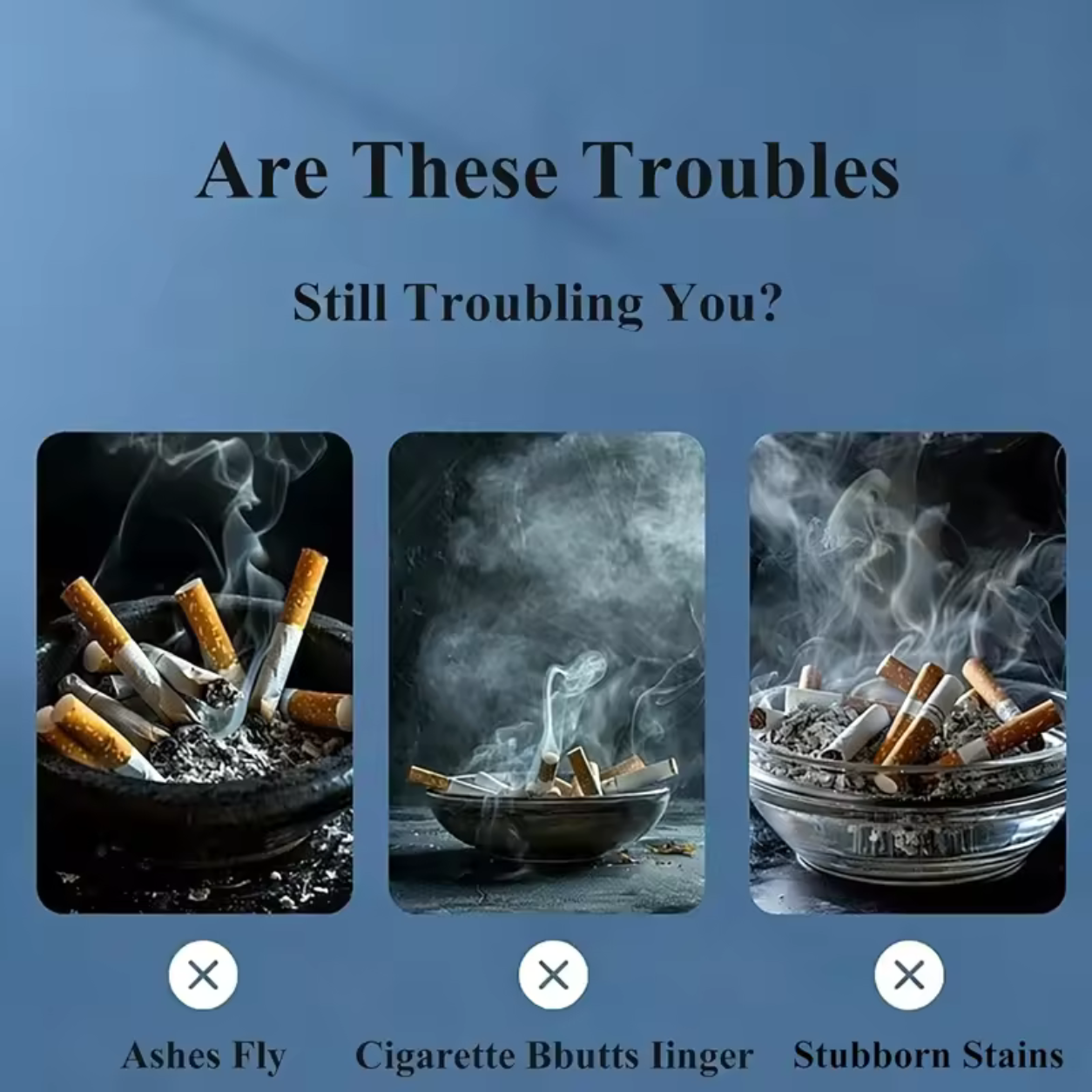 Disposable Foam Ashtray 25 Pack.