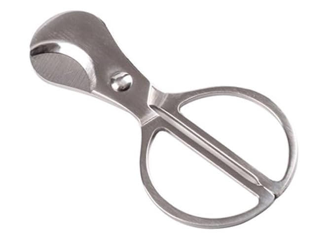 Smoke King Premium Stainless Steel Silver Scissors