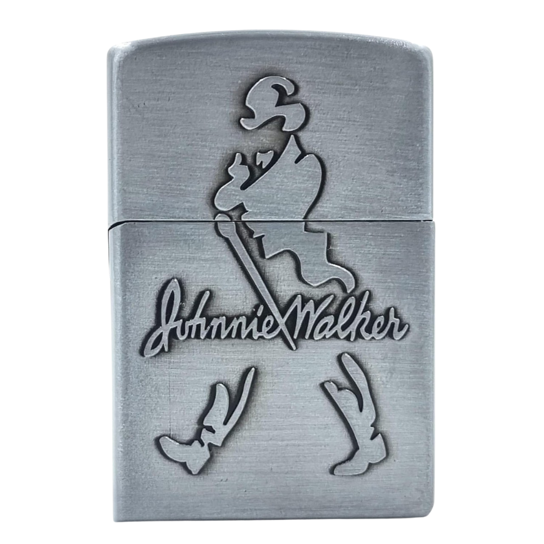 Smoke king pocket cigarette Gas lighter with antique Johnnie Walker design full metal