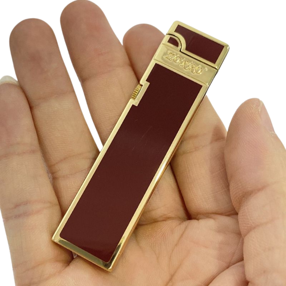 Smoke King Slim Portable Small Narrow Machine Kerosene Lighter (Zorro Original) Vintage Retro (Fuel Not Included)