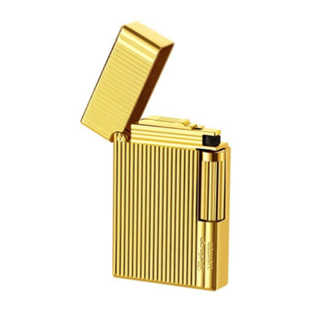 Smoke King Sanji Imperial Gold Lighter Premium Metal Butane Refillable Lighter