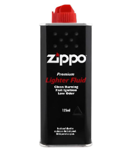 Zippo Fluid 125ML, (Pack of 1), Suitable for Fluid lighters Only